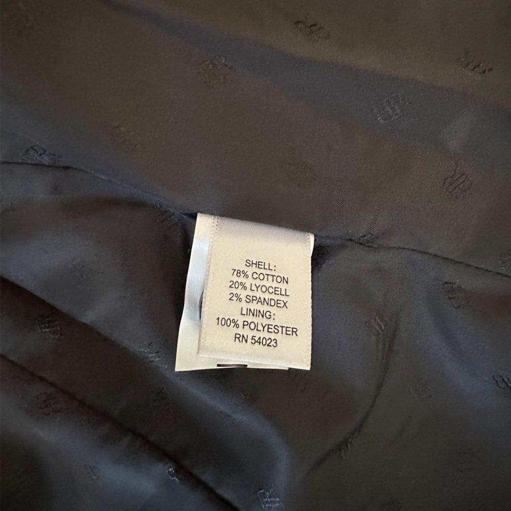 Banana Republic Black Velvet Blazer, New Without Tags, Size 8 - Picture 6 of 6